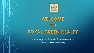 New Residential Launches in Bahadurgarh Your Dream Home Awaits with Royal Green Realty