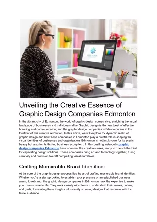 unveiling the creative essence of graphic design