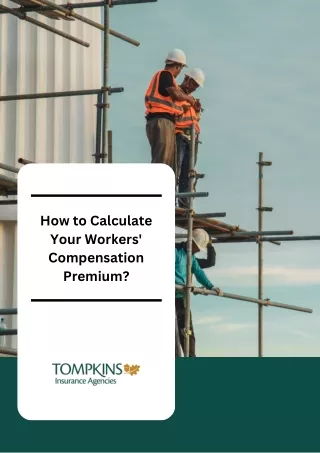 Calculate Your Workers Compensation Premium PDF
