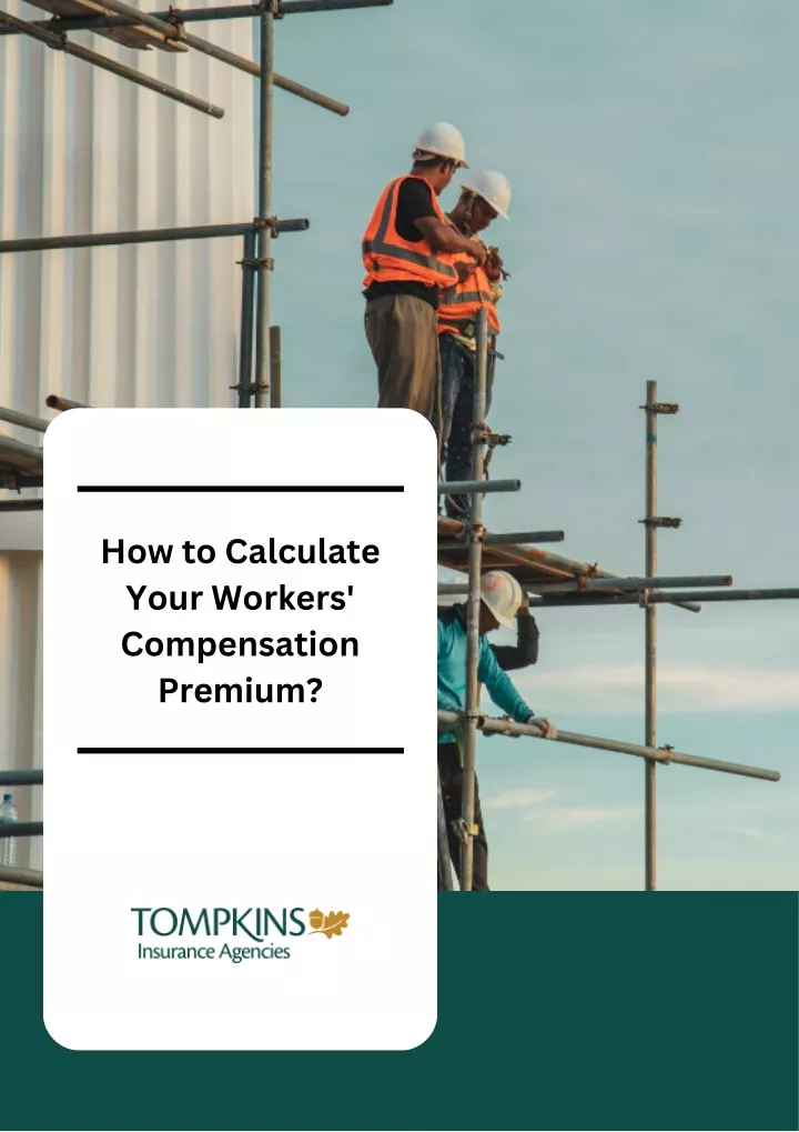 how to calculate your workers compensation premium
