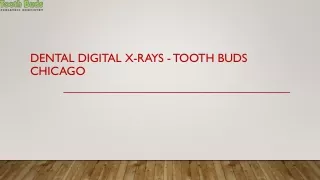 Pediatric Dental X-Rays Wih Saftey - Tooth Buds Chicago