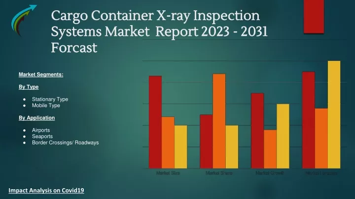 cargo container x ray inspection systems market report 2023 2031 forcast