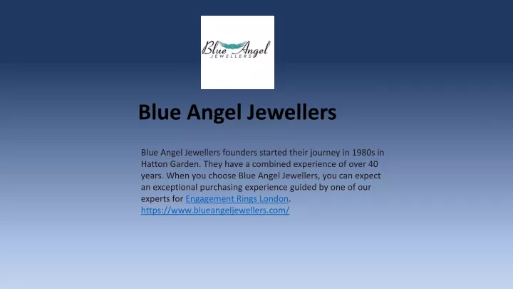 blue angel jewellers