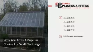 Why Are ACPs A Popular Choice For Wall Cladding