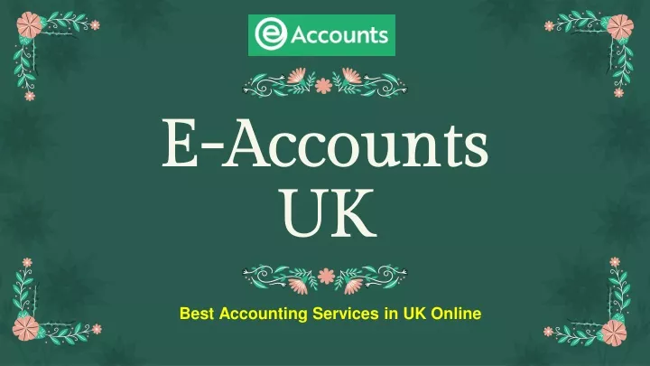 e accounts uk