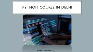 Python Course in Delhi