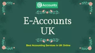 Online Accountants UK -Accounting Services Online