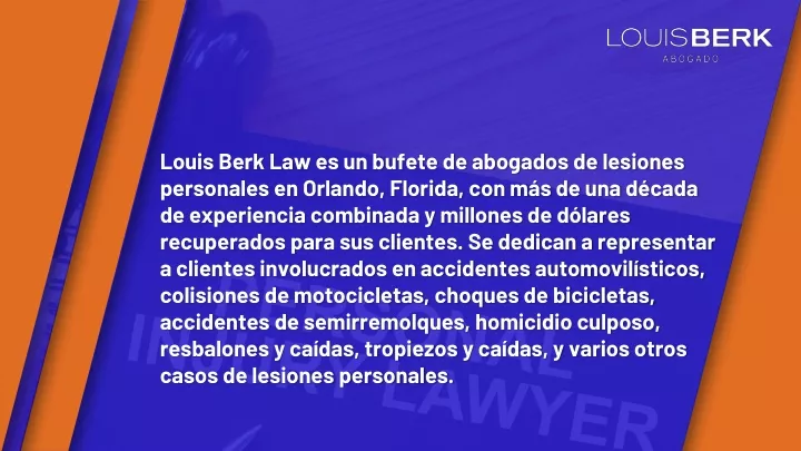 louis berk law es un bufete de abogados