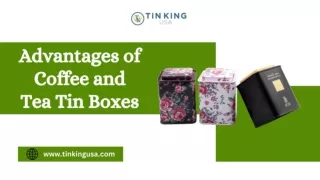 Metal Tin Packaging - Benefits of Tea Tin Boxes for Coffee and Tin Storage