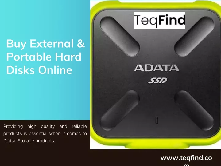 buy external portable hard disks online