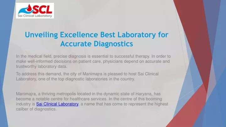 unveiling excellence best laboratory for accurate diagnostics