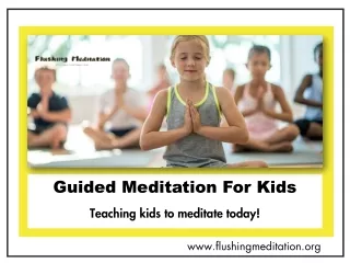 Guided Meditation For Kids