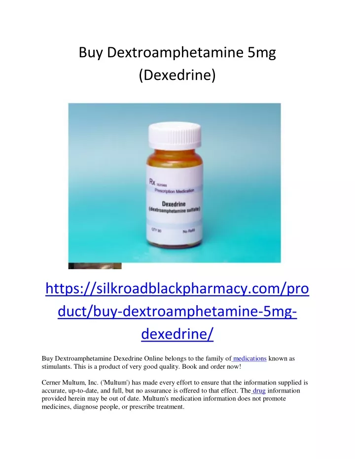 buy dextroamphetamine 5mg dexedrine