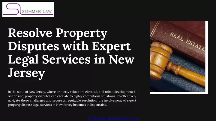 resolve property disputes with expert legal