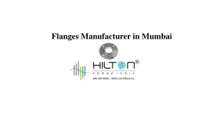 Flanges Manufacturer in Mumbai 