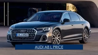 audi a8 l price