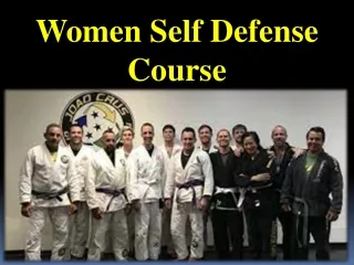 Women Self Defense Course