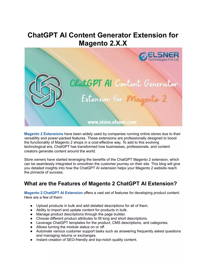 chatgpt ai content generator extension