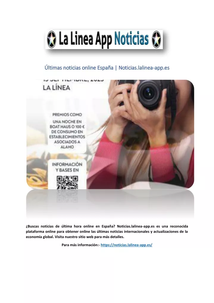 ltimas noticias online espa a noticias lalinea