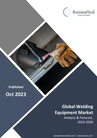 Global Welding Equipment Market | RationalStat