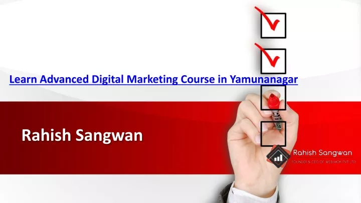 learn advanced digital marketing course in yamunanagar