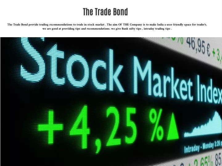 the trade bond