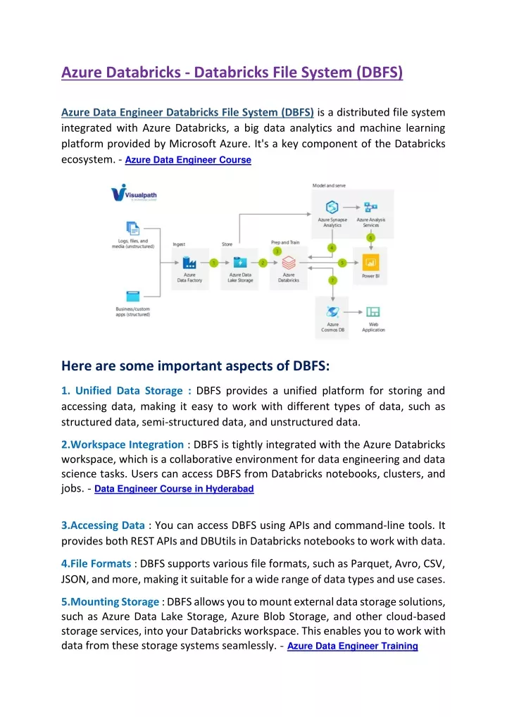 azure databricks databricks file system dbfs