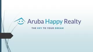 Aruba Real Estate: Homes for Sale