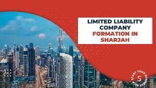Limited Liability Company Formation in Sharjah