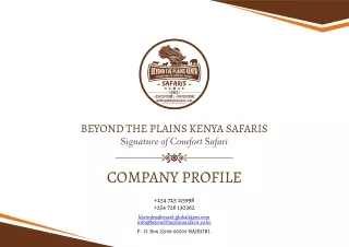 beyond-the-plains-safari-company-profile