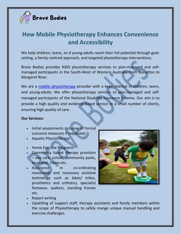 how mobile physiotherapy enhances convenience