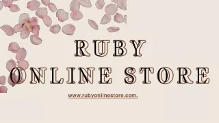 Scarlet Splendor: Ruby-Infused Perfume Selection