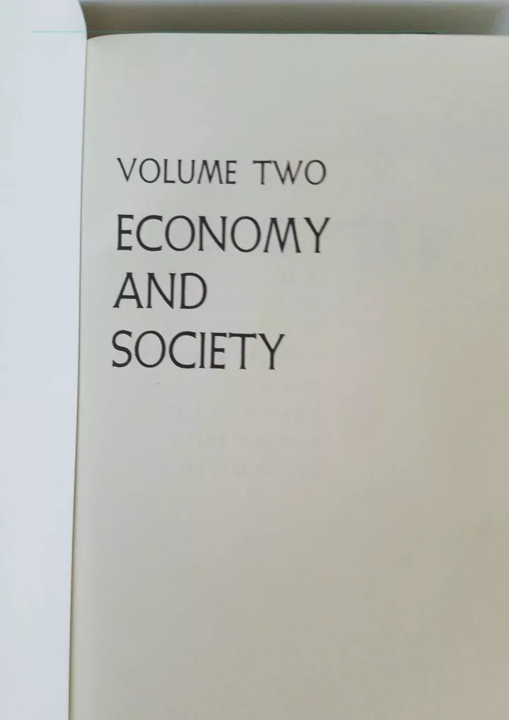pdf read download economy and society an outline