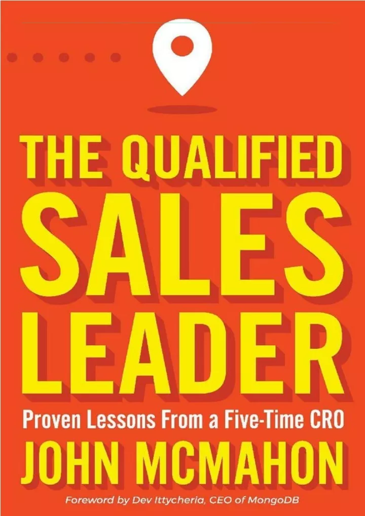 read ebook pdf the qualified sales leader proven