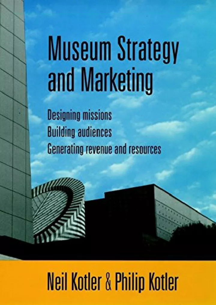 download pdf museum strategy and marketing