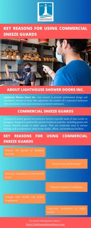 key reasons for using commercial sneeze guards