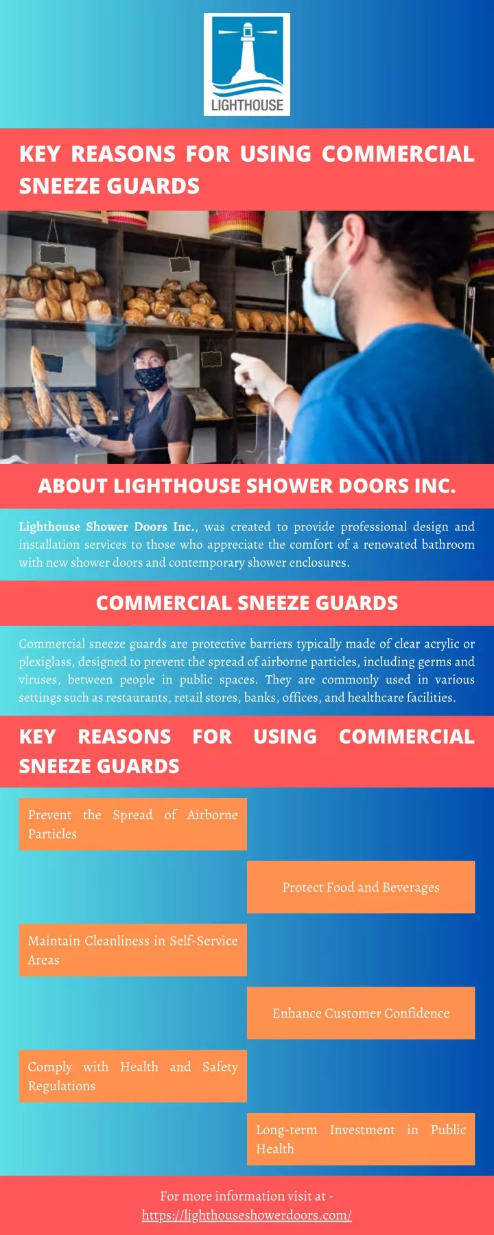 key reasons for using commercial sneeze guards