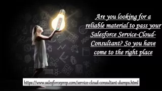 Salesforce Service-Cloud-Consultant Dumps PDF - Salesforceprep.com