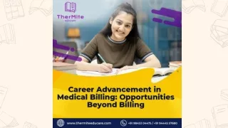 Career Advancement in Medical Billing: Opportunities Beyond Billing