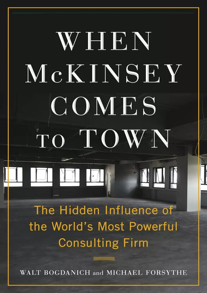 pdf read when mckinsey comes to town the hidden