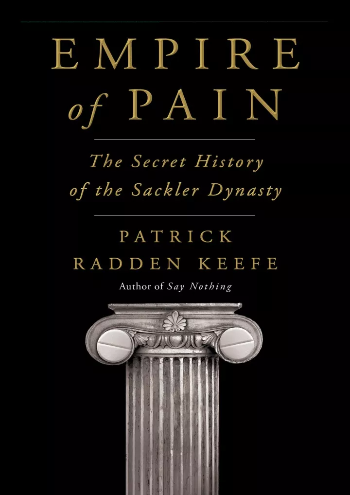 read pdf empire of pain the secret history