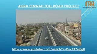 What are the fine capabilities of Agra Etawah Toll Road Project