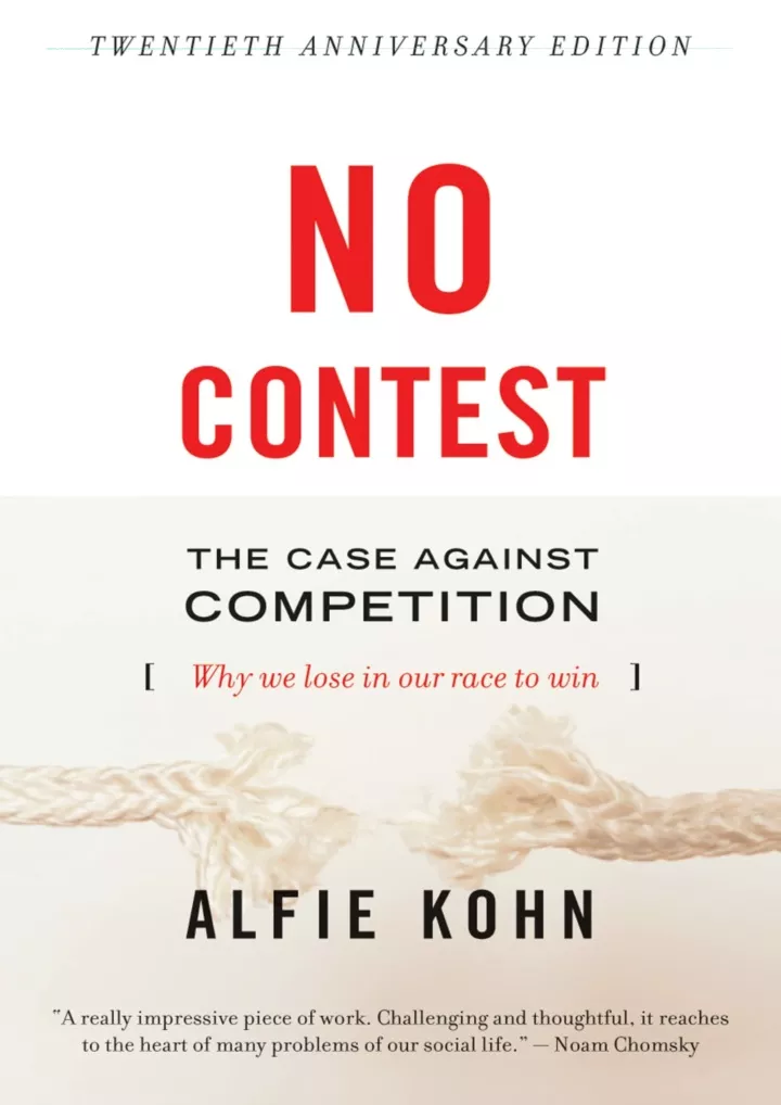 read download no contest the case against