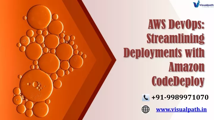aws devops streamlining deployments with amazon codedeploy