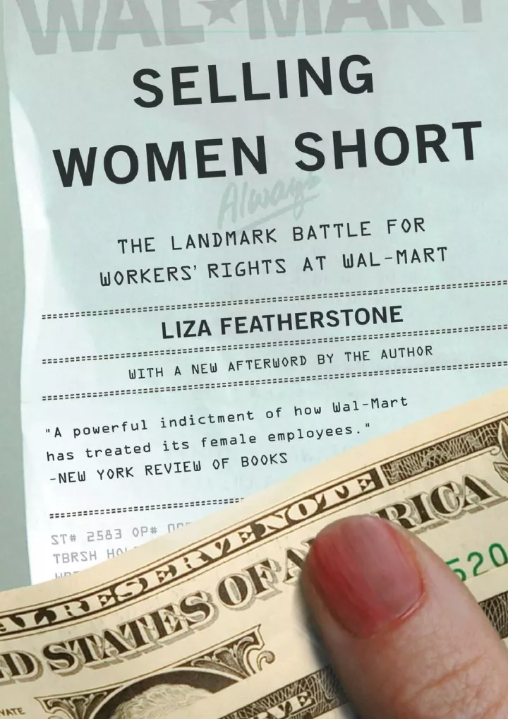 pdf read online selling women short the landmark