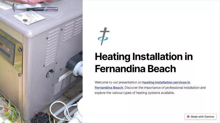 heating installation in fernandina beach
