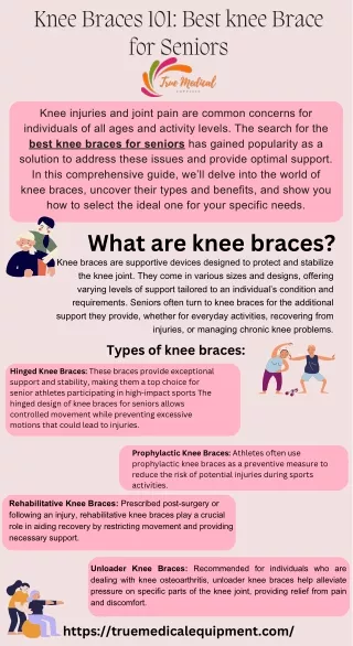 Best knee Brace for Seniors