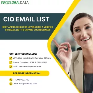 CIO Email List - InfoGlobalData