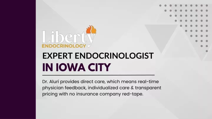 expert endocrinologist