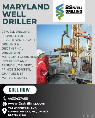 Maryland Well Driller